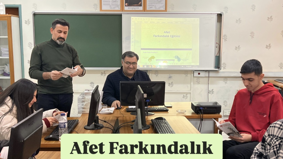 Afet Farkındalık Eğitimi Verildi.